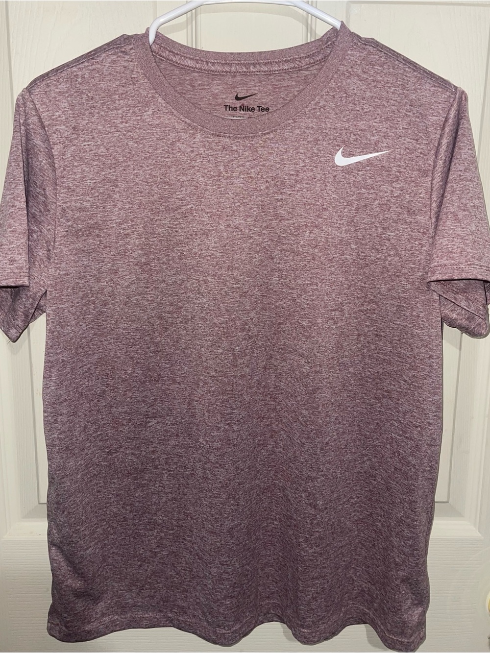 Nike Women’s Maroon Heather Dri-FIT Training Tee